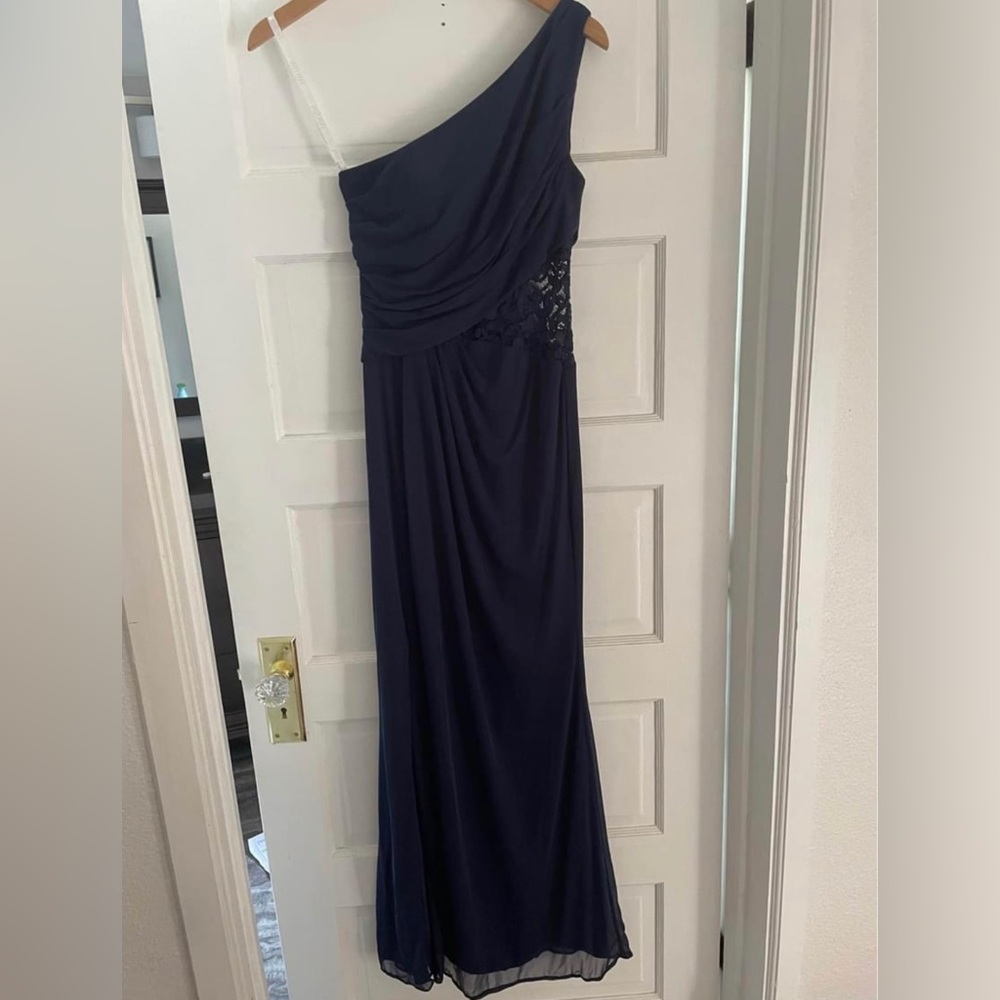Navy blue bridesmaid dress / formal dress